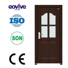 Eco-friendly material pvc lamination sheet wood door